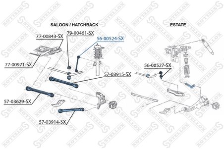 Bieleta stabilizator Stellox 56-00524-SX