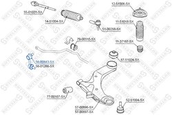 Bieleta stabilizator Stellox 56-00843-SX