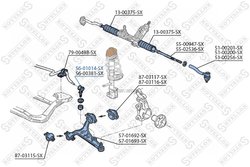 Bieleta stabilizator Stellox 56-01014-SX