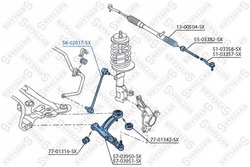 Bieleta stabilizator Stellox 56-02017-SX