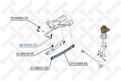Bieleta stabilizator Stellox 56-03021-SX