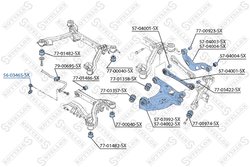 Bieleta stabilizator Stellox 56-03465-SX