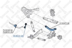 Bieleta stabilizator Stellox 56-05131-SX