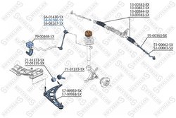 Bieleta stabilizator Stellox 56-05266-SX