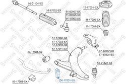 Bieleta stabilizator Stellox 56-17001-SX