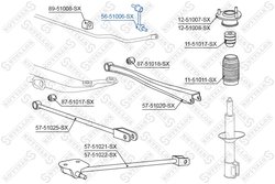 Bieleta stabilizator Stellox 56-51006-SX