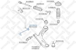 BIELETA STABILIZATOR STELLOX 56-51009-SX - Compatibil cu HYUNDAI