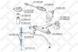Bieleta stabilizator Stellox 56-72025-SX