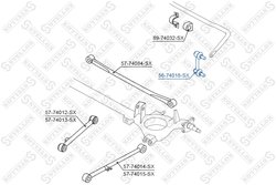 Bieleta stabilizator Stellox 56-74018-SX