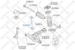 Bieleta stabilizator Stellox 56-74019-SX