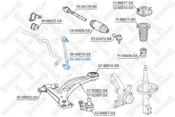 Bieleta stabilizator Stellox 56-98012-SX