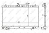 Radiator racire motor NRF 56155