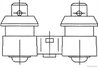 CLAXON HERTH+BUSS ELPARTS 56370045 - Piesa auto compatibila cu mai multe marci
