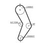 Curea distributie Gates 5662XS