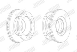 Disc frana Jurid 567125J