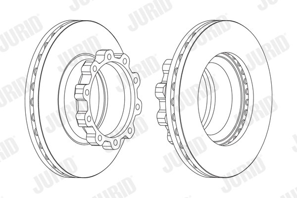 Disc frana Jurid 567500J