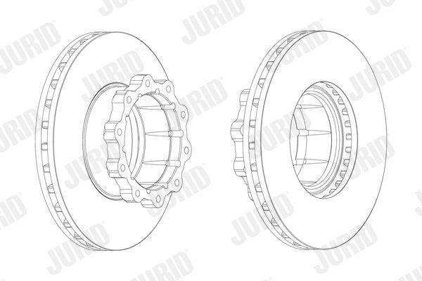 Disc frana Jurid 567555J