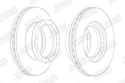 Disc frana Jurid 567751J