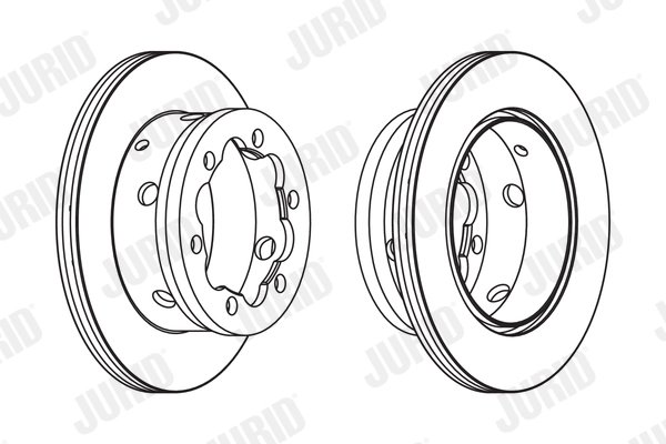 Disc frana Jurid 567810J
