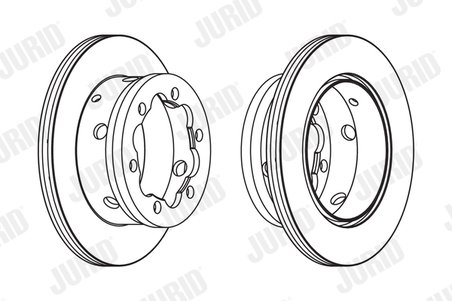 Disc frana Jurid 567810J