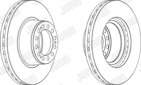 Disc frana Jurid 569001J