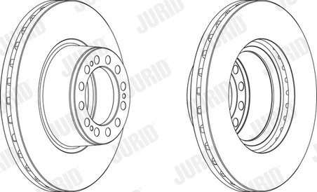 Disc frana Jurid 569001J
