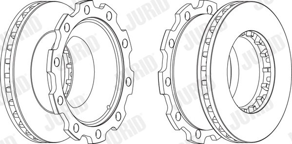 Disc frana Jurid 569144J