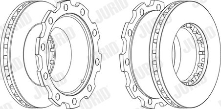 Disc frana Jurid 569144J