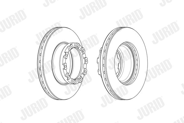 Disc frana Jurid 569244J