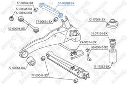 BRAT SUSPENSIE STELLOX 57-00090-SX - Compatibil cu DODGE, JEEP, MITSUBISHI