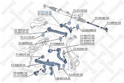 BRAT SUSPENSIE STELLOX 57-00122-SX - Compatibil cu AUDI, VW