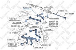 BRAT SUSPENSIE STELLOX 57-00123-SX - Compatibil cu AUDI, VW