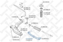 BRAT SUSPENSIE STELLOX 57-00156-SX - Compatibil cu NISSAN