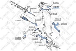 Brat suspensie Stellox 57-00240-SX