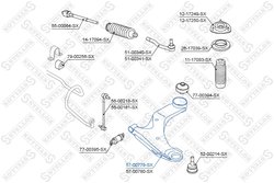 Brat suspensie Stellox 57-00779-SX