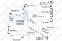 BRAT SUSPENSIE STELLOX 57-00949-SX - Compatibil cu HYUNDAI, KIA