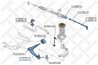 BRAT SUSPENSIE STELLOX 57-03439-SX - Compatibil cu FIAT, OPEL, SAAB
