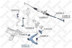 Brat suspensie Stellox 57-03453-SX