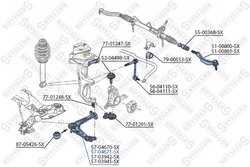 Brat suspensie Stellox 57-04671-SX
