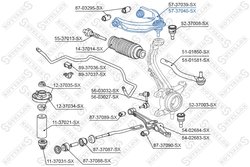 BRAT SUSPENSIE STELLOX 57-37040-SX - Compatibil cu HONDA, HONDA (GAC), PORSCHE