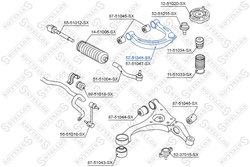 BRAT SUSPENSIE STELLOX 57-51046-SX - Compatibil cu HYUNDAI