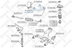 BRAT SUSPENSIE STELLOX 57-51063-SX - Compatibil cu HYUNDAI, KIA