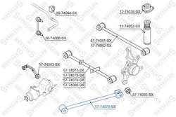 Brat suspensie Stellox 57-74076-SX