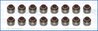 Set garnituri ax supape Ajusa 57016600