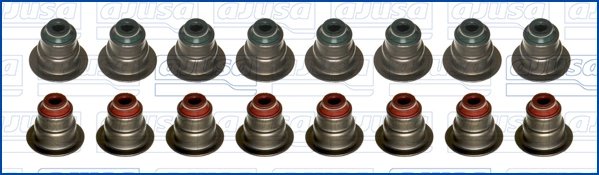 SET GARNITURI AX SUPAPE AJUSA 57018200 - Compatibil cu FORD, FORD USA, MAZDA, MERCURY, MORGAN, WESTFIELD