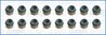 Set garnituri ax supape Ajusa 57023600