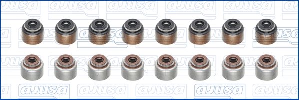 SET GARNITURI AX SUPAPE AJUSA 57031600 - Compatibil cu ASTON MARTIN, DAIHATSU, EMGRAND, ENGLON, GEELY, LEXUS, LIFAN, LOTUS, PONT