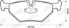 Set placute frana Jurid 571960JC