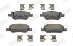 Set placute frana Jurid 572601JC