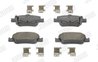 Set placute frana Jurid 572601JC